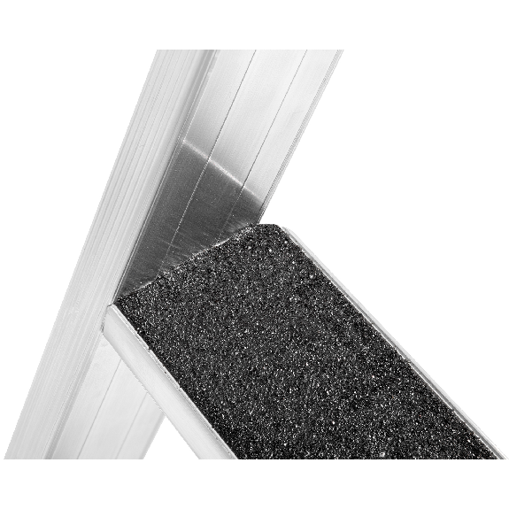 Stehleiter 2x4 Stufen mit R13-Beschichtung-Beschreibung lesen