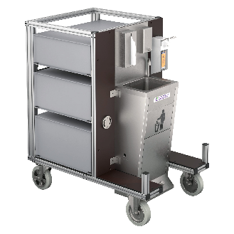 Rollcontainer für Hygiene 1200x800mm-Beschreibung lesen