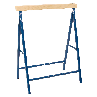 Metall-Klappbock mit Holzauflage, Tragkraft 100 kg-Beschreibung lesen