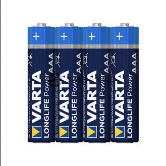Lot de 4 piles LR03 Alkaline Varta-Lire la description