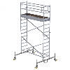 Rollgerüst mit Fahrbalken 0,75x2,45m, Plattform 5,00m AH