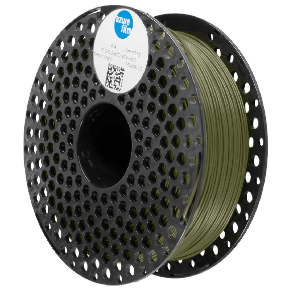 Filamento PLA opaco verde militare 1.75mm 1000g-Leggi tutto