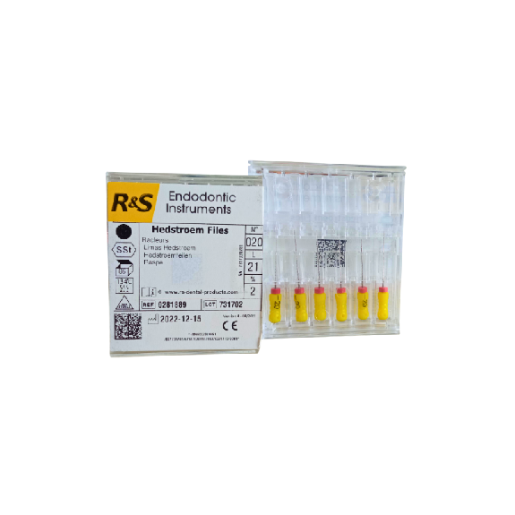 Limas endodónticas H Hedstroem 21 mm-Leer más