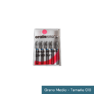 Fresas dentales diamantadas para turbina FG-Leer más