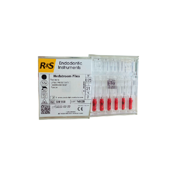 Limas endodónticas H Hedstroem 21 mm-Leer más