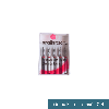 Fresas dentales diamantadas balón de rugby 830 FG - 19 mm