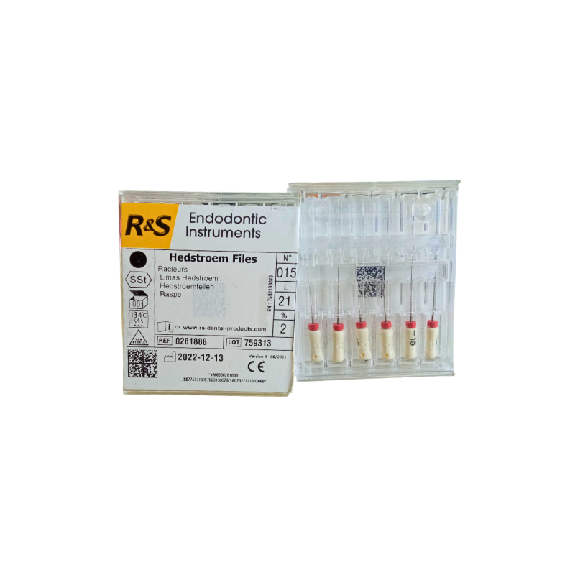 Limas endodónticas H Hedstroem 21 mm-Leer más
