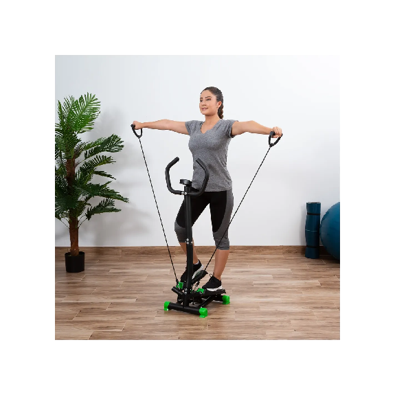 Machine de step avec guidon ergonomique-Lire la description
