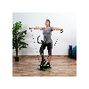 Machine de step avec guidon ergonomique