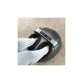 Appareil de massage des pieds avec vibromassage et réflexologie-Lire la description