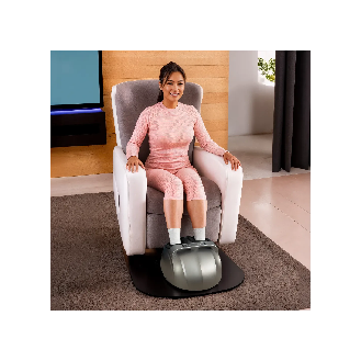 Appareil de massage des pieds avec vibromassage et réflexologie-Lire la description
