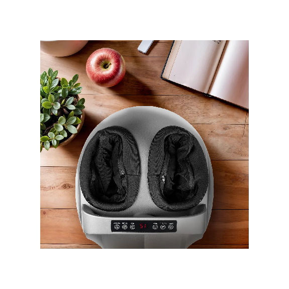 Appareil de massage des pieds avec vibromassage et réflexologie-Lire la description