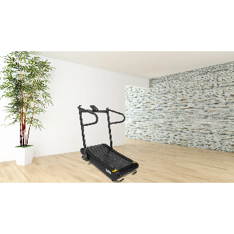 Tapis de course manuel compact avec panneau de contrôle LED-Lire la description