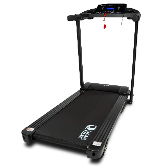 Tapis de course électrique professionnel avec écran LCD et port USB-Lire la description