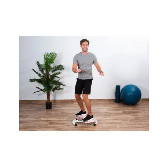 Plateforme de fitness rotative avec réflexologie plantaire-Lire la description