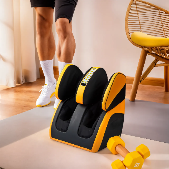 Masseur de pieds jaune-Lire la description
