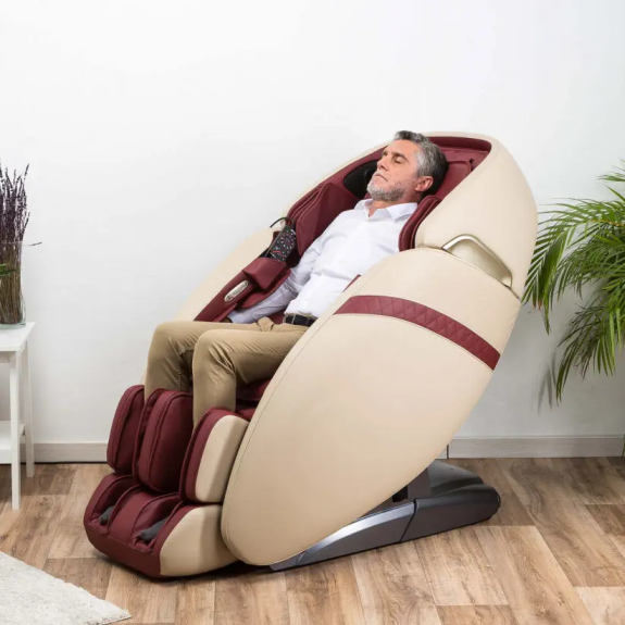 Fauteuil de massage 2D avec thermothérapie et Bluetooth-Lire la description