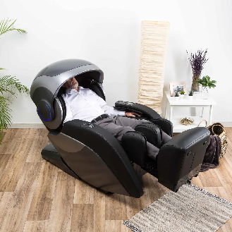 Fauteuil de massage 4D avec thérapie thermique et aromathérapie-Lire la description