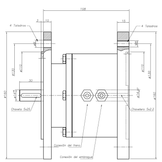 Embrayage-frein électromagnétique taille 0,6-Lire la description