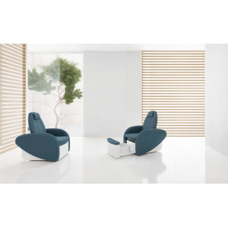 Fauteuil de pédicure avec appuie-tête réglable-Lire la description