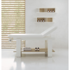 Table de massage fixe avec finition blanc mat
