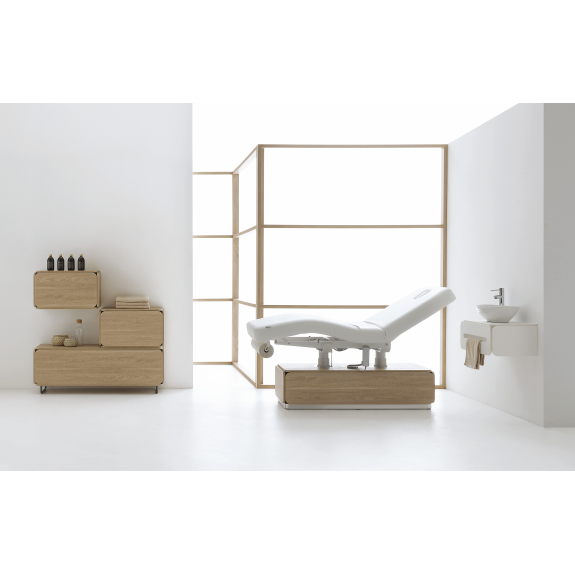 Table de massage électrique à double colonne avec 4 moteurs-Lire la description