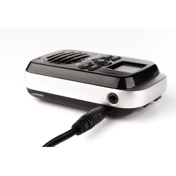 Mini talkie-walkie professionnel noir-Lire la description