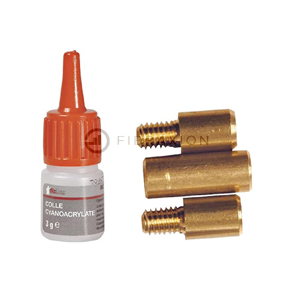 Kit de réparation pour aiguille en fibre de verre Ø supérieur à 3mm Kit de réparation pour aiguille en fibre de verre Ø supérieur à 3mm-Lire la description