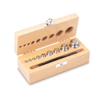 Jeu de poids de précision en inox Class-OIML F2-Lire la description