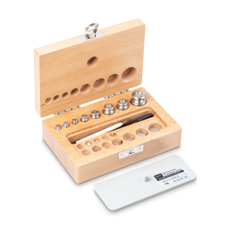 Jeu de poids de précision 1 mg–500 mg-Lire la description