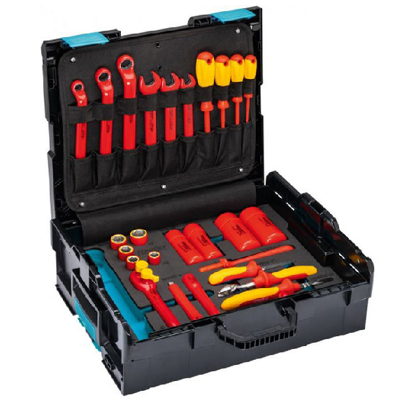 Valise à outils VDE avec assortiment 27 pièces-Lire la description