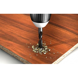Meche bois trois pointes MBH 1 x 8,0 mm, FIS536576-Lire la description