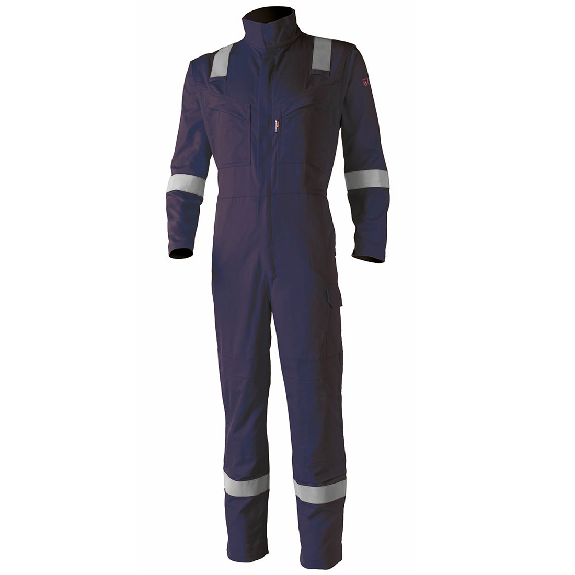 Coverguard - Combinaison bleu marine multi-risques FUJI-Lire la description