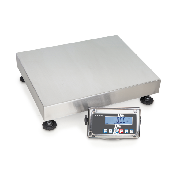 Balance plateforme avec afficheur en inox SFE 100K-2LNM-Lire la description