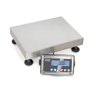 Balance plateforme avec afficheur en inox SFE 100K-2NM-Lire la description