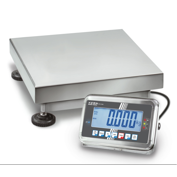 Balance plateforme en inox avec protection IP67-Lire la description