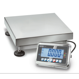 Balance plateforme en inox SFB 60K-2XLM-Lire la description