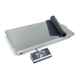 Balances pour colis avec plateau en inox-Lire la description