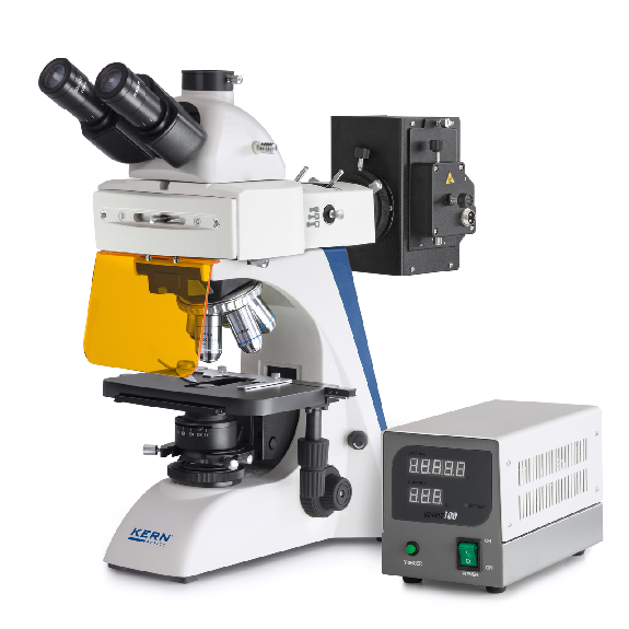 Microscopio fluorescente di alta qualità con illuminazione potente e funzioni regolabili-Leggi tutto