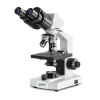 Microscope à lumière transmise avec condensateur d'Abbe réglable