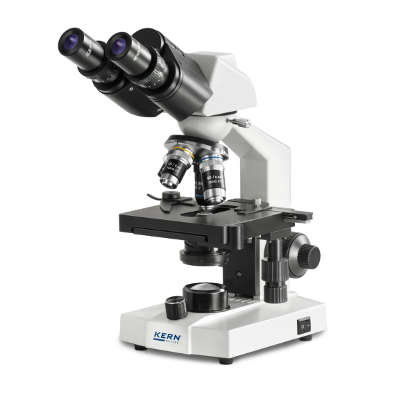 Microscope à lumière transmise avec condensateur réglable-Lire la description