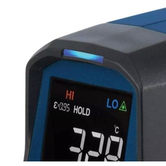 R2330 Thermomètre infrarouge 50:1, 2282°F (1250°C)-Lire la description