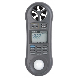 LM-8000 Compteur environnemental multifonction 6-en-1-Lire la description