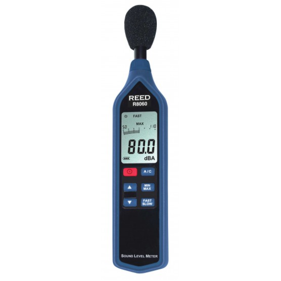 R8060 Sonomètre avec diagramme à barres, 30 à 130 dB-Lire la description