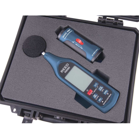 R8080-KIT Ensemble de sonomètre enregistreur et de calibrateur-Lire la description