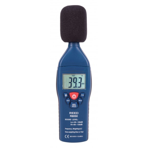 R8050 Sonomètre, type 2, 30 à 130 dB-Lire la description