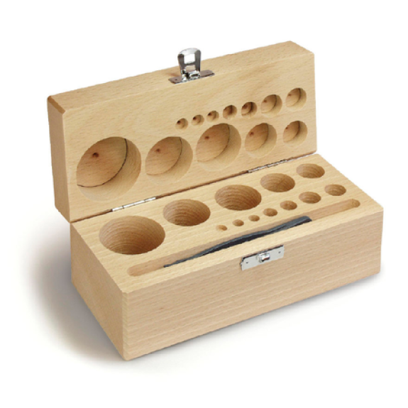 Étui en bois pour poids  335-050-200-Lire la description