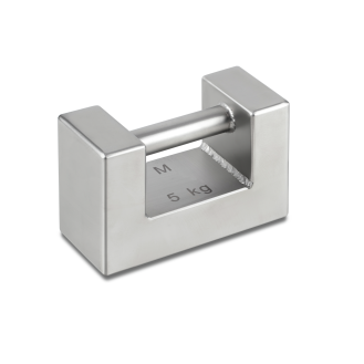 Poids de contrôle de précision 5 kg en inox-Lire la description