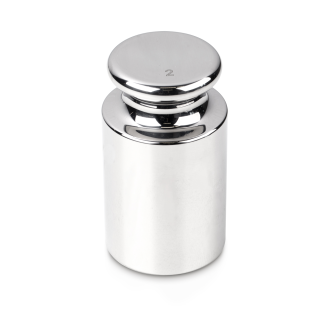 Poids de contrôle de haute précision 2 kg en inox-Lire la description