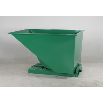 Benne auto-basculante pour manutention et tri des déchets-Lire la description